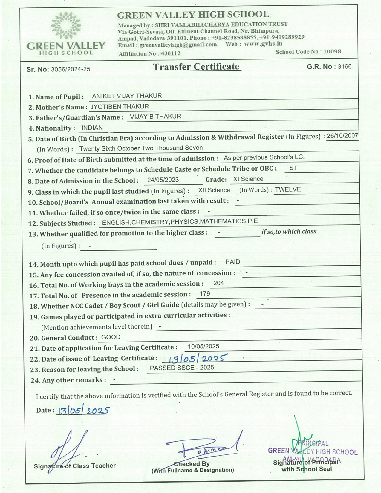 3166 - Aniket Thakur