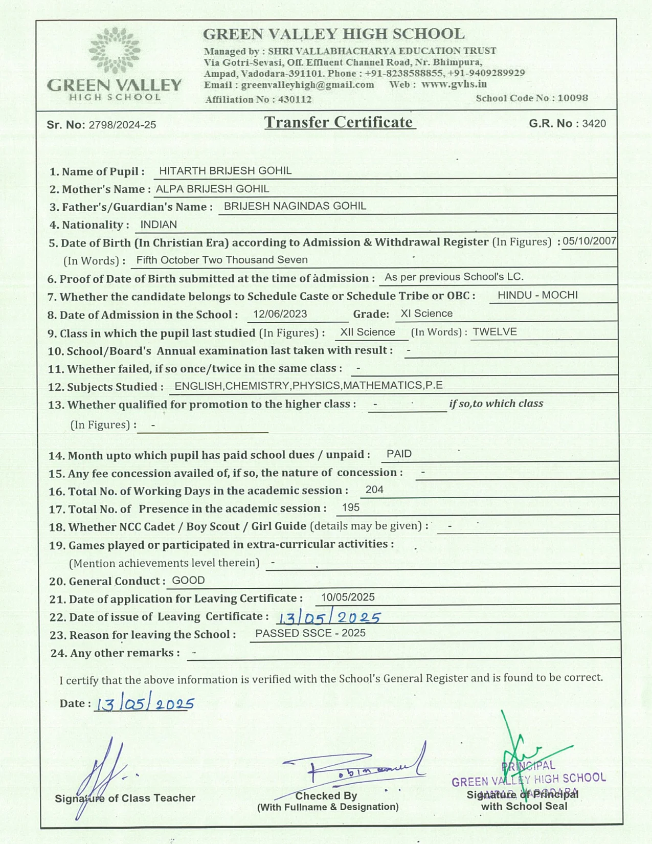 3420 - Hitarth Brijesh Gohil