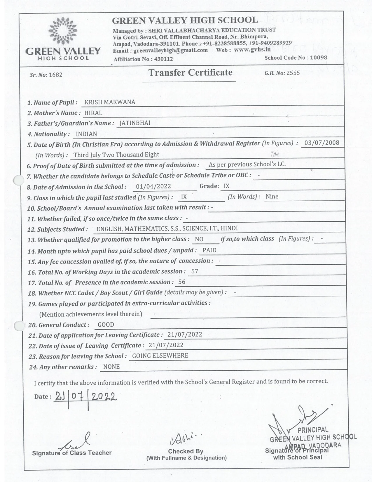 2555 - Krish Makwana