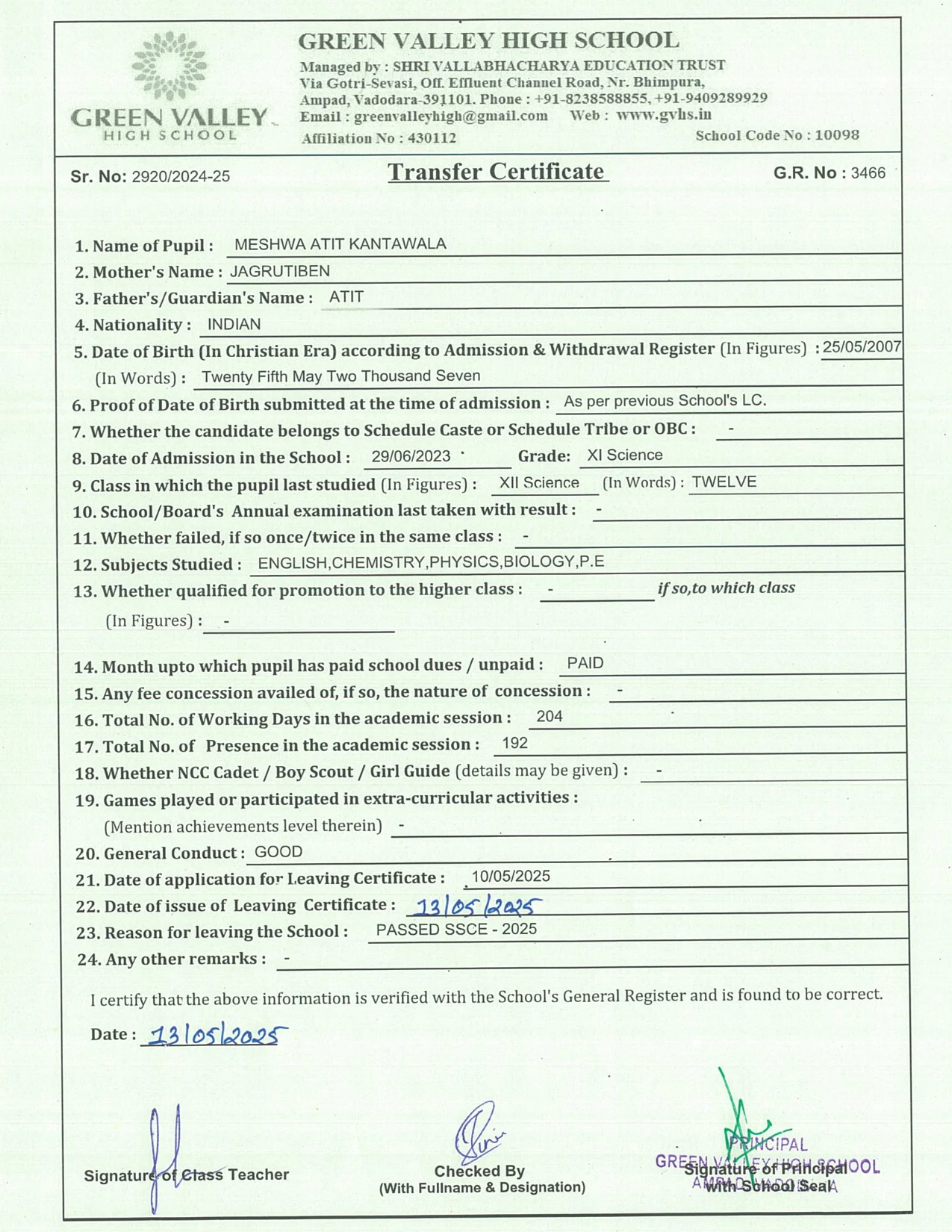 3466 - Meshwa Kantawala