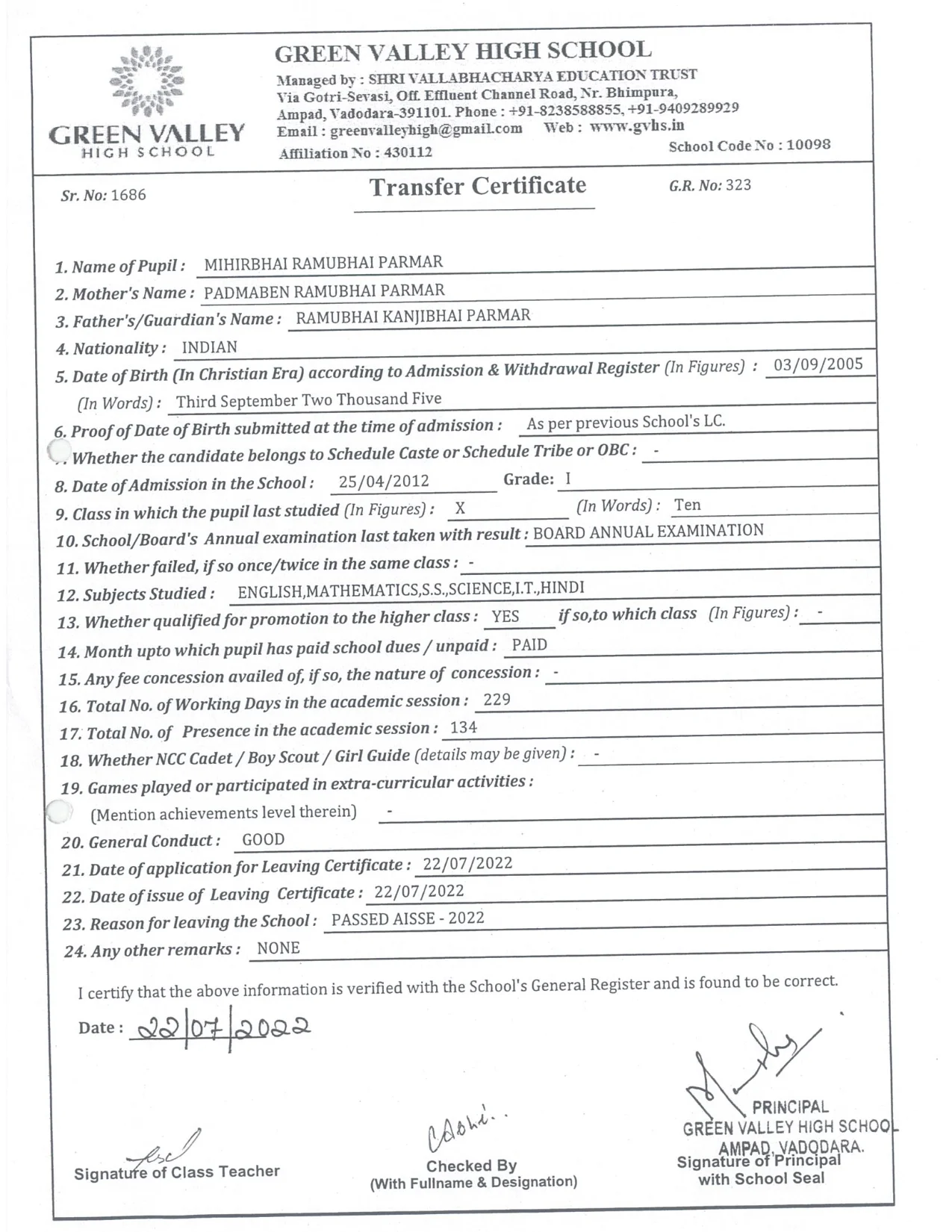323 - Mihirbhai Ramubhai parmar