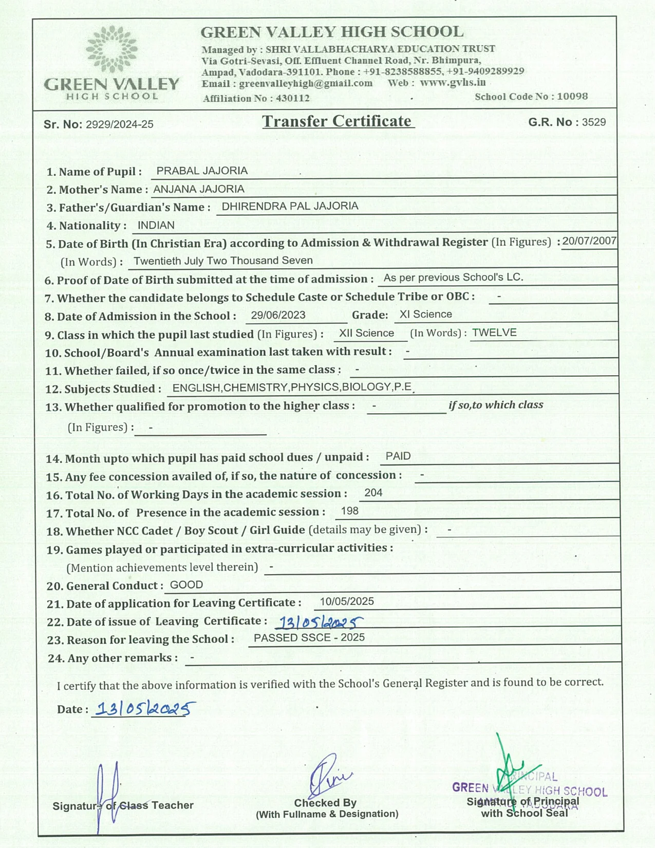 3529 - Prabal Jajoria