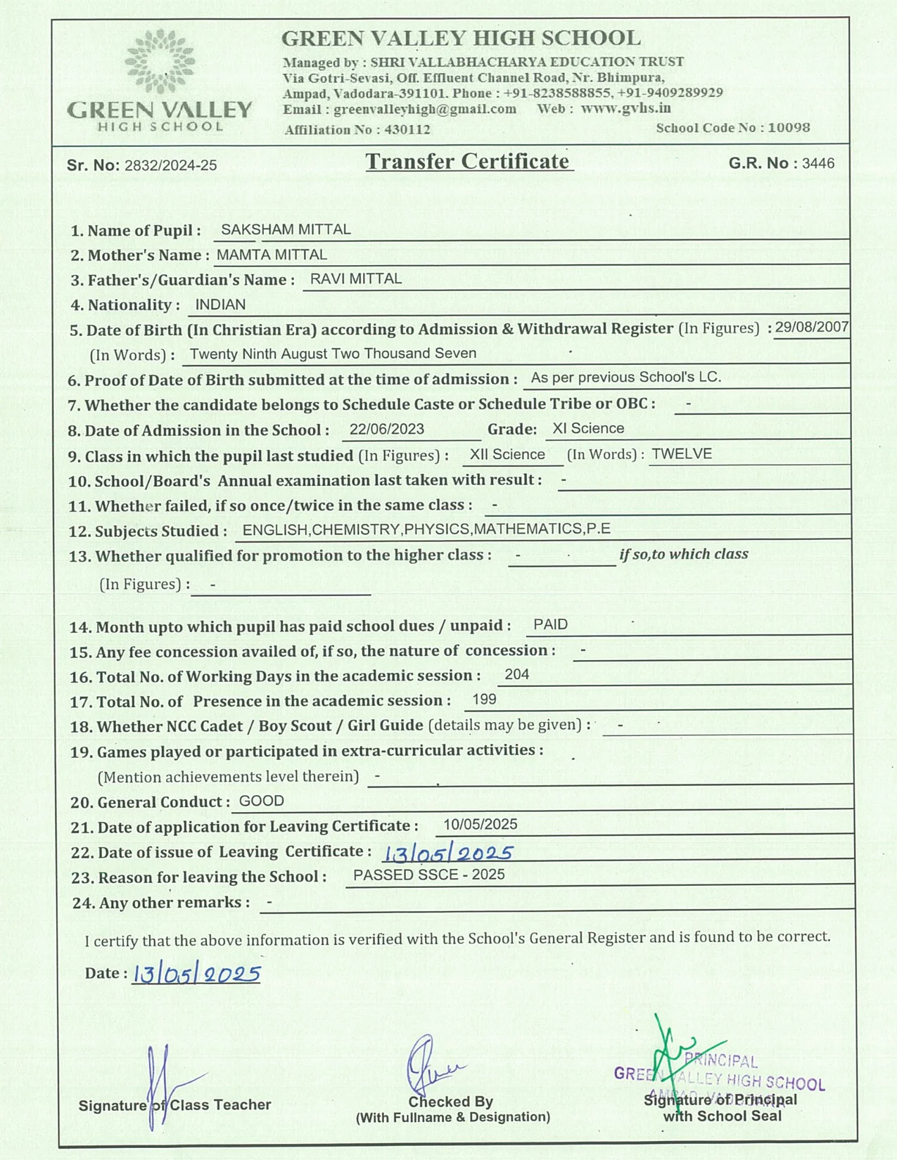 3446 - Saksham Mittal