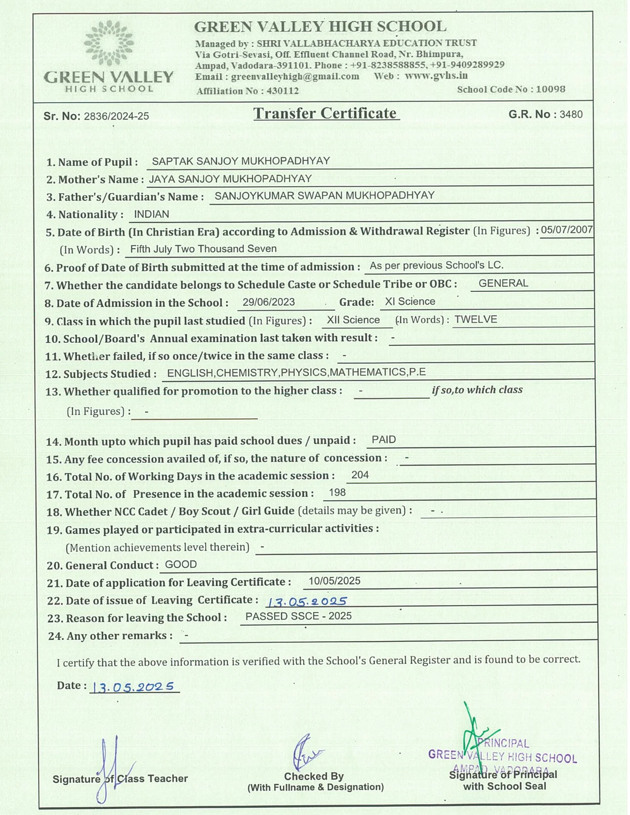 3480 - Saptak Sanjoy Mukhopadhyay