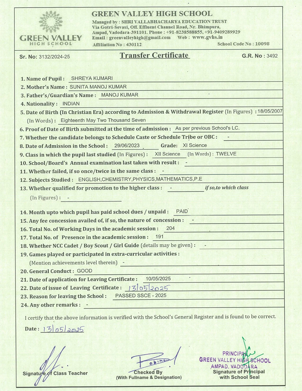 3492 - Shreya Kumari