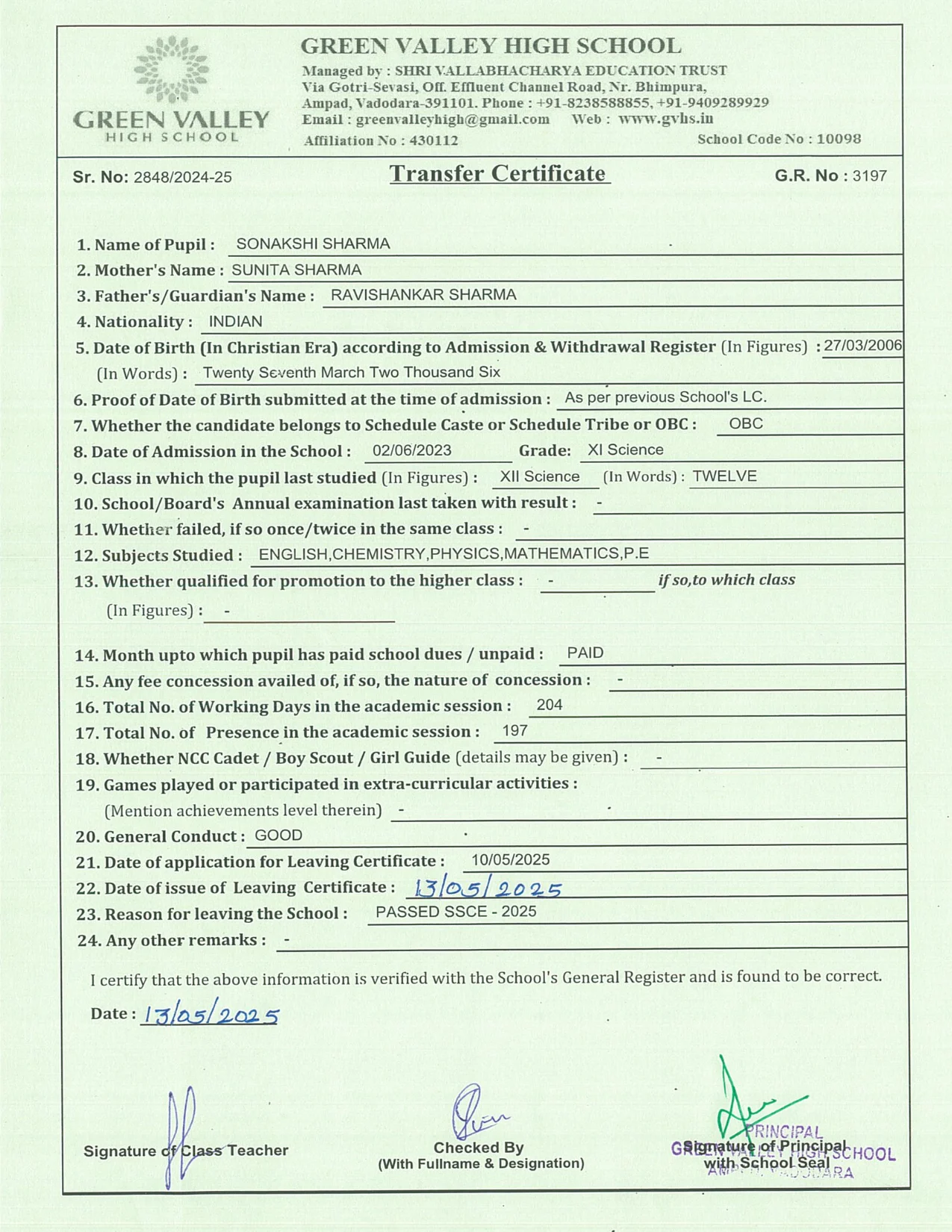 3197 - Sonakshi Sharma